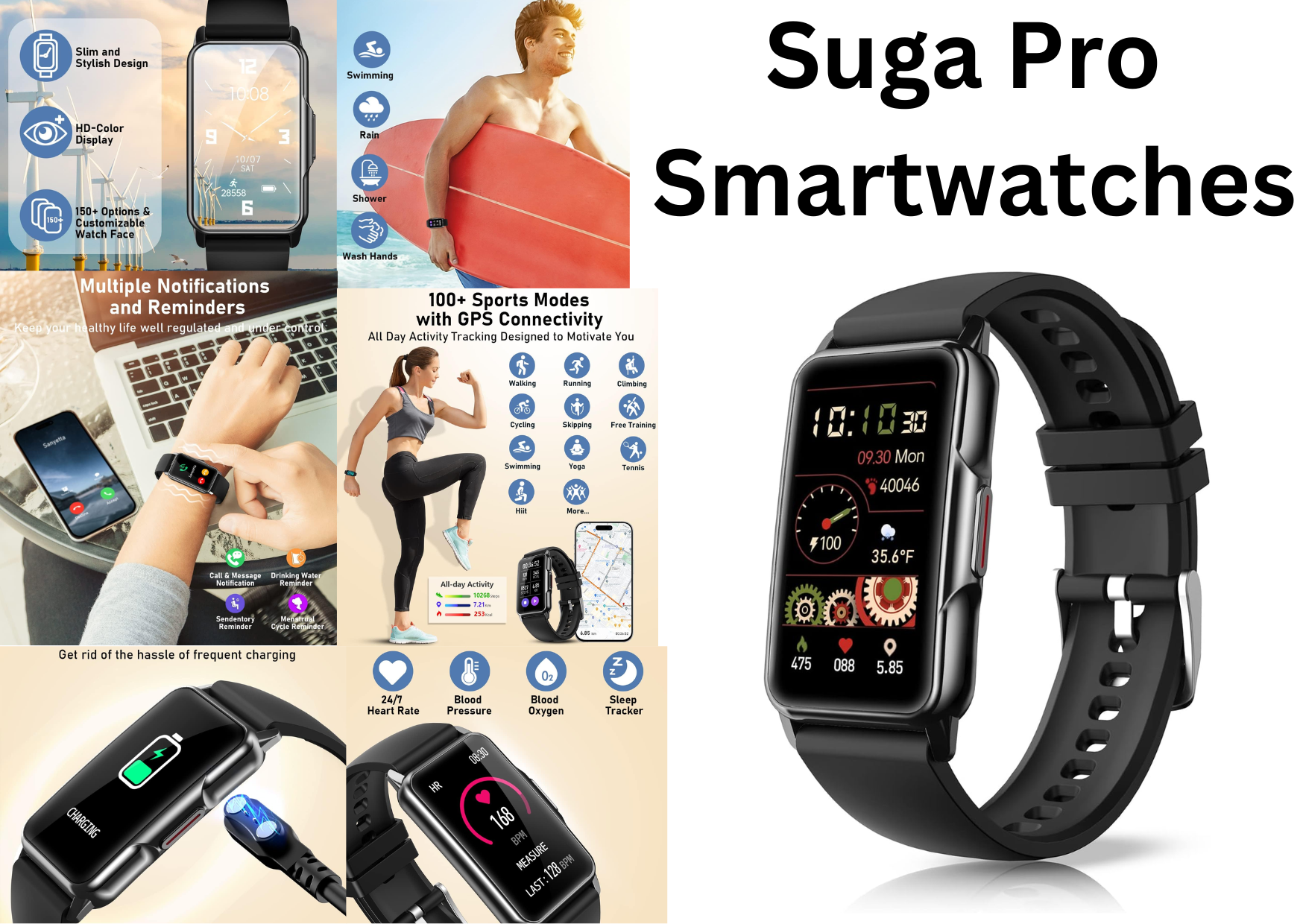 Suga Pro smartwatches
